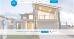 Desktop Screenshot of akhomes.com.au